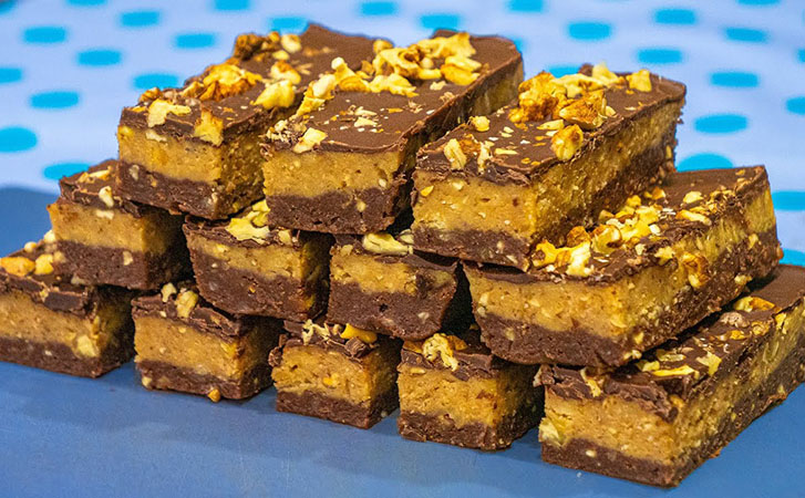 Вкуснее любых сникерсов: шоколадно-ореховая Баядерка, десерт без духовки за 5 минут